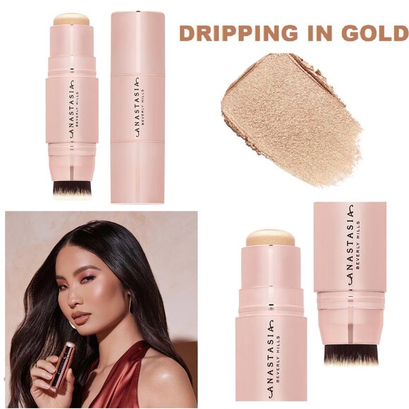 CHOOSE COLOR 💛 Anastasia ABH Cream Stick Highlighter with Brush Applicator✨BNIB - Picture 2 of 16